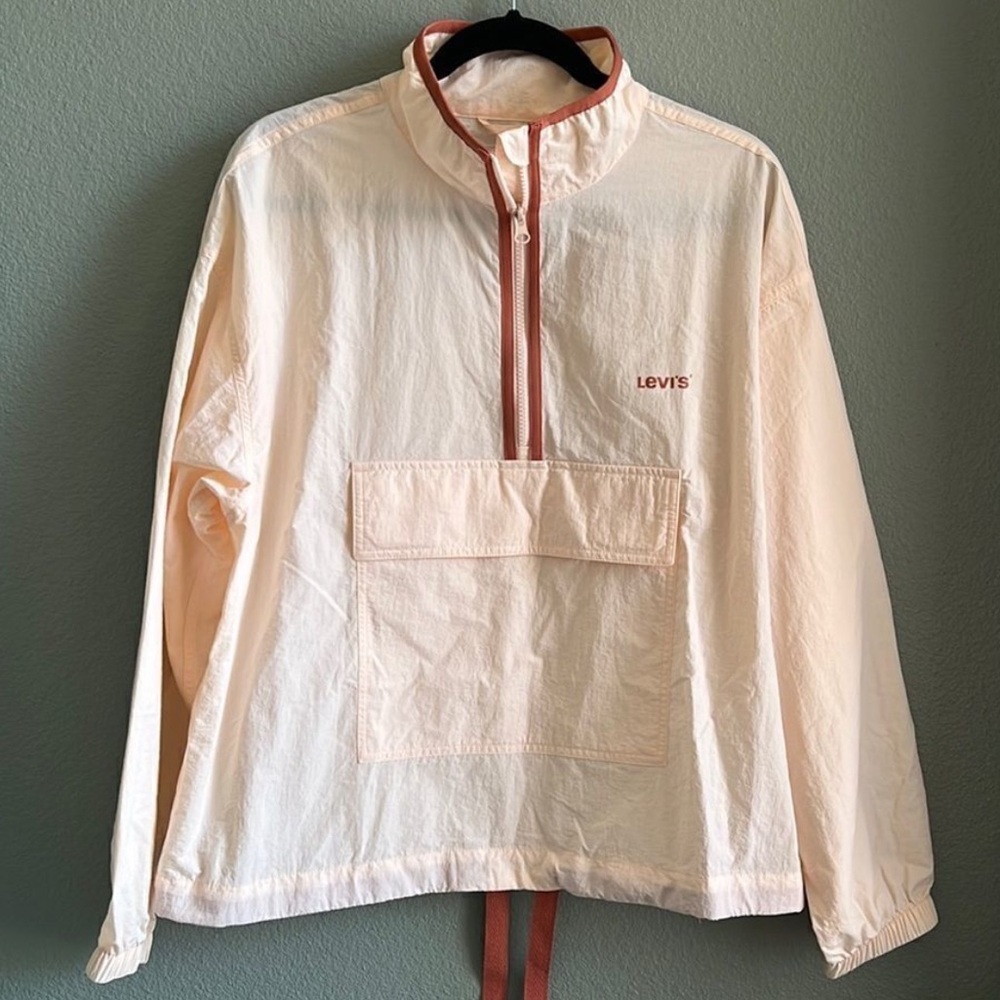 Levi’s pink and mauve wind jacket